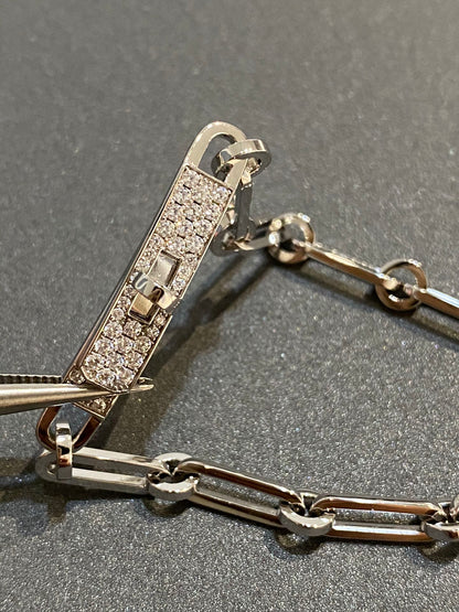 [Aurora]CHAINE BRACELET SMALL MODEL DIAMOND