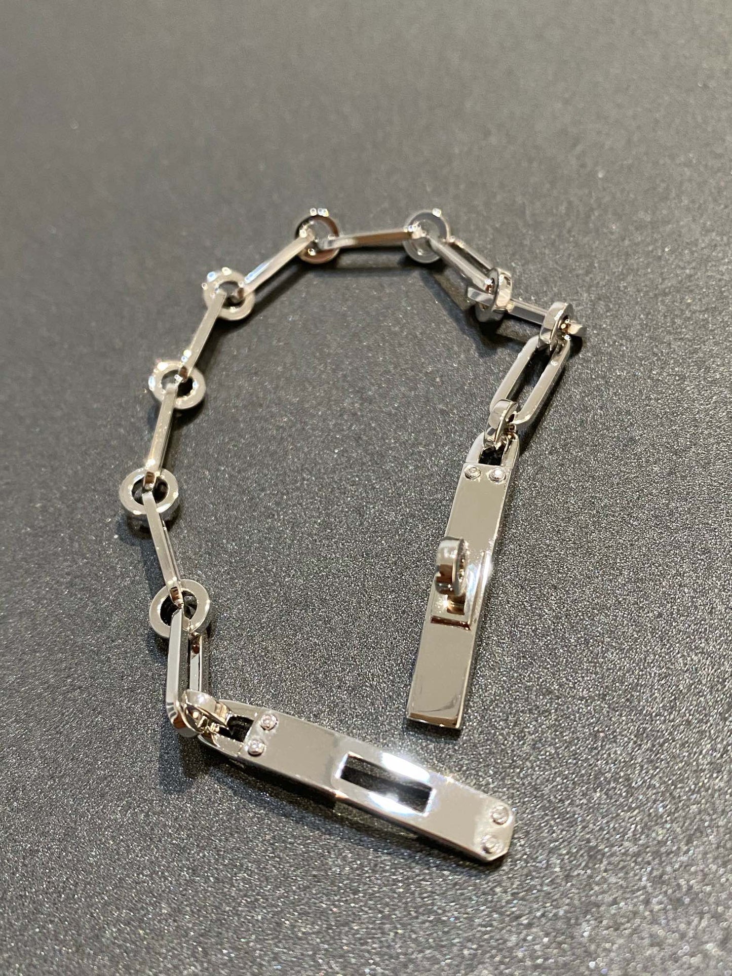 [Aurora]CHAINE BRACELET SMALL MODEL DIAMOND