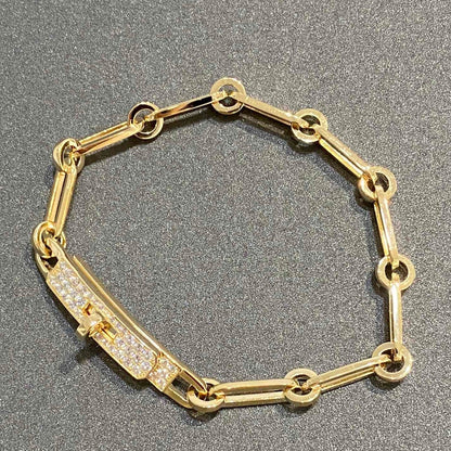 [Aurora]CHAINE BRACELET SMALL MODEL DIAMOND