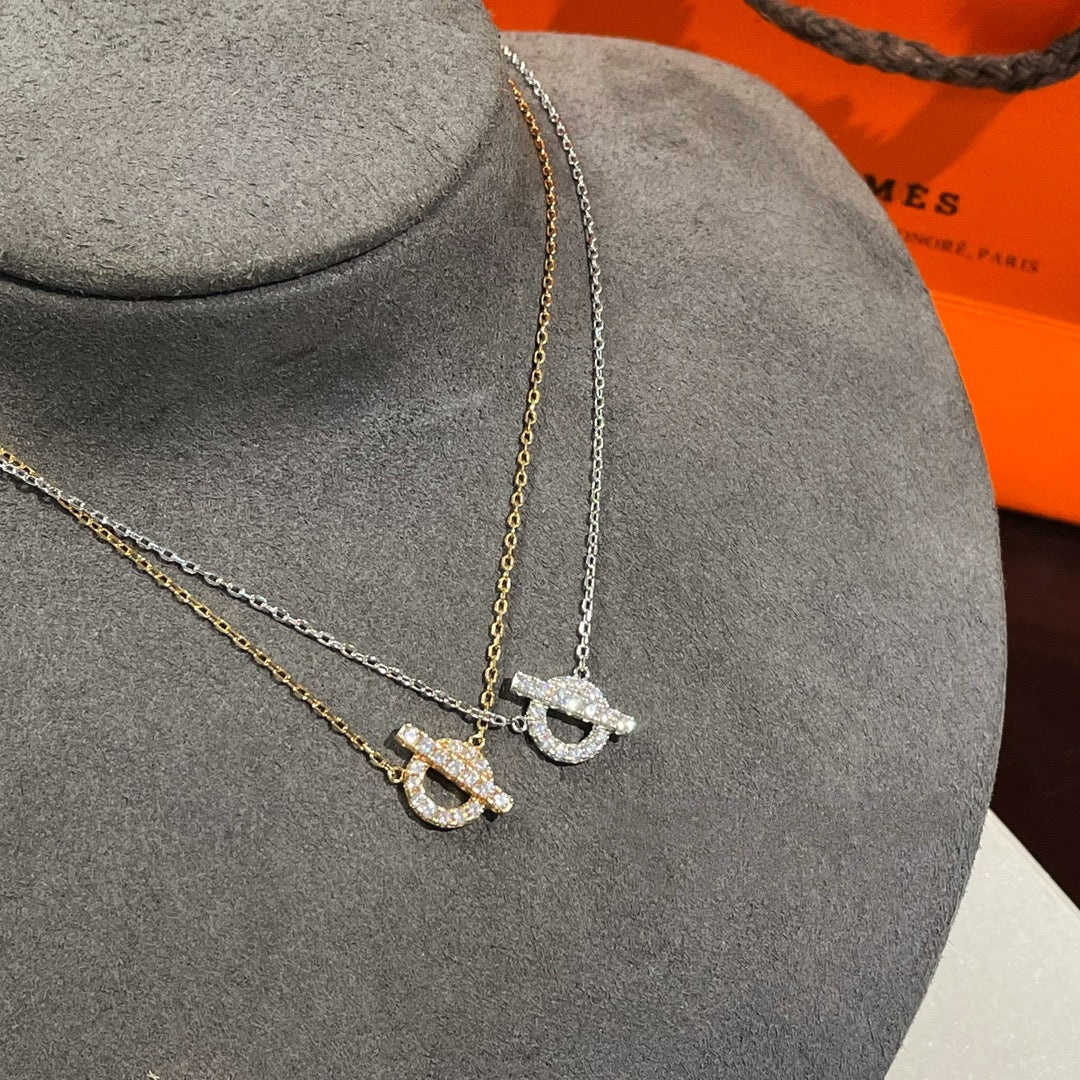 [Aurora]ECHAPEE NECKLACE DIAMOND