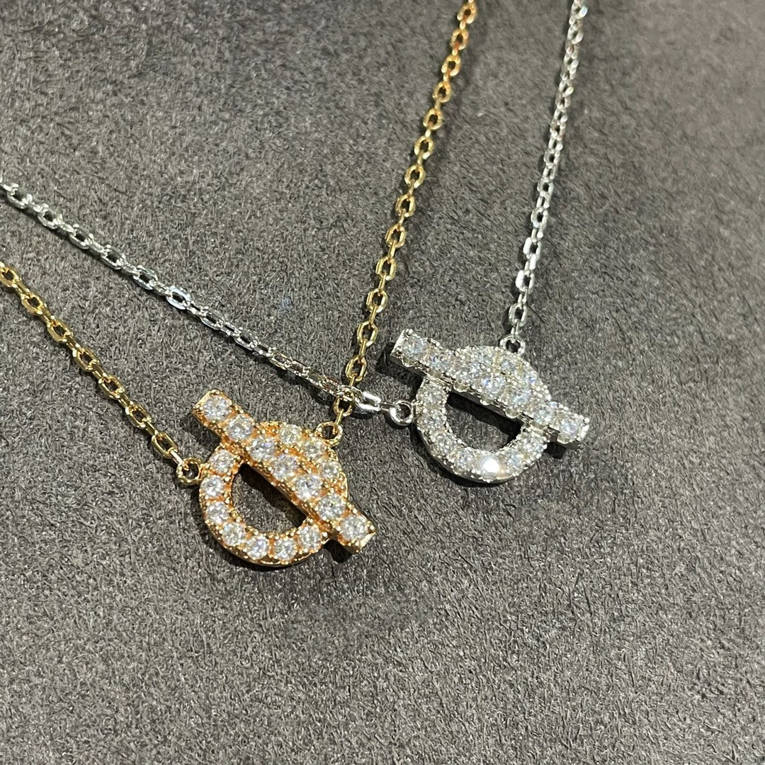 [Aurora]ECHAPEE NECKLACE DIAMOND