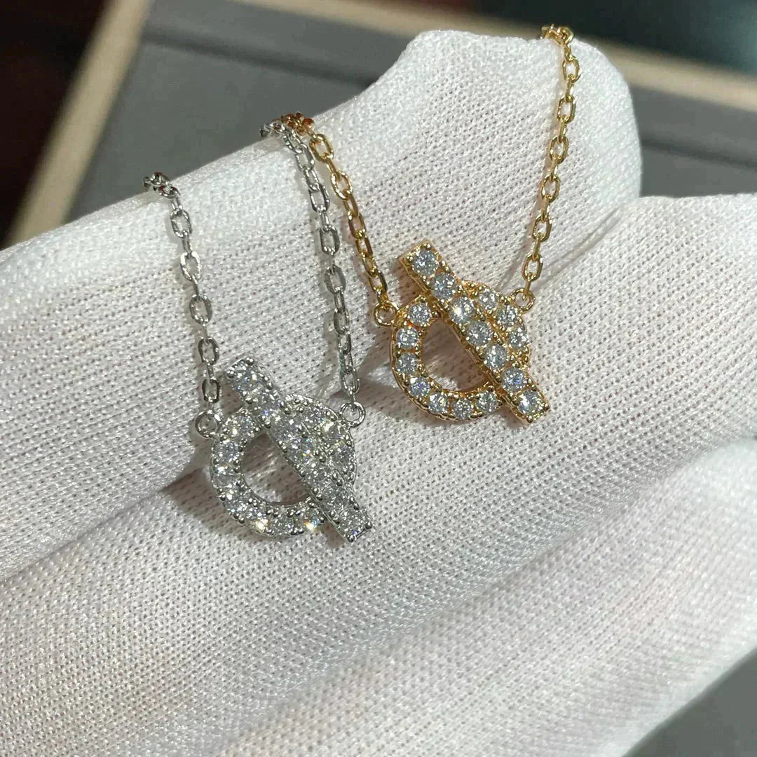 [Aurora]ECHAPEE NECKLACE DIAMOND