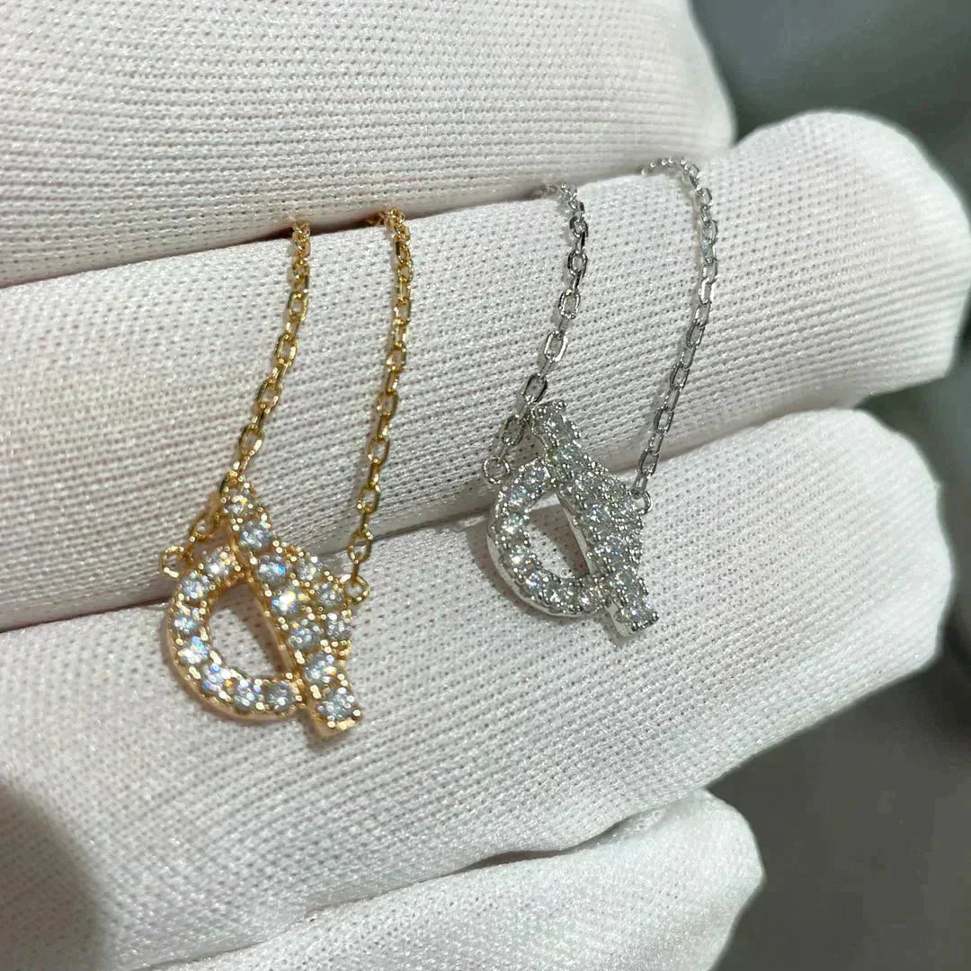 [Aurora]ECHAPEE NECKLACE DIAMOND