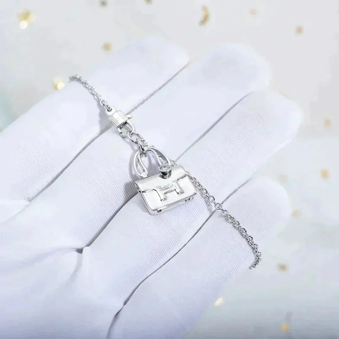 [AURORA]AMULETTE PEDANT SILVER NECKLACE