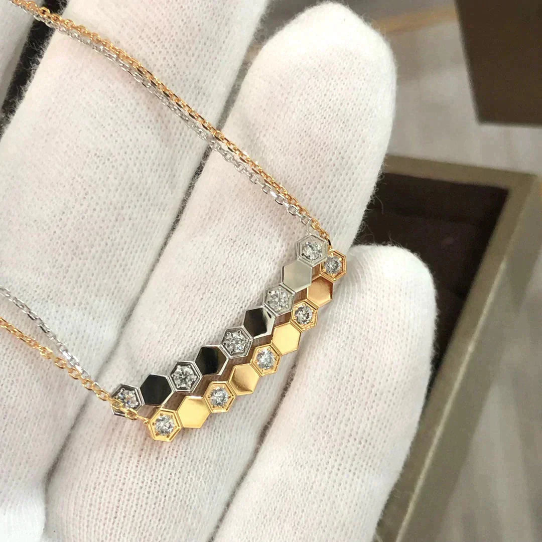 [AURORA] BEE LOVE HALSKETTE DIAMANT