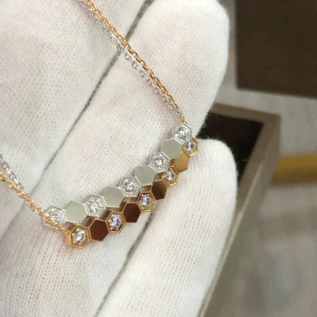 [AURORA] BEE LOVE HALSKETTE DIAMANT