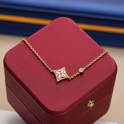[Aurora]STAR 1 DIAMOND PINK GOLD BRACELET
