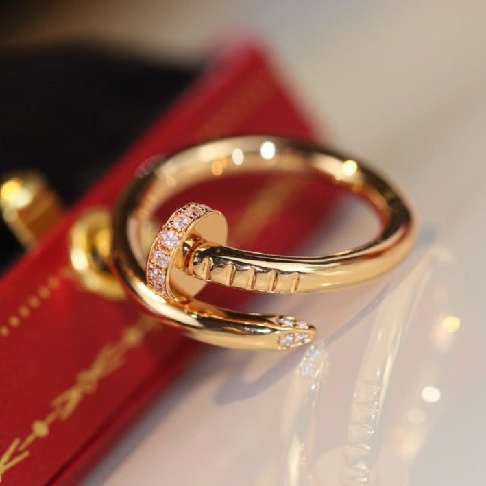 [Aurora]JUSTE RING 2.65MM GOLD DIAMOND