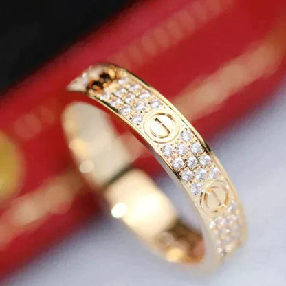 [AURORA]ラブリング 3.6mm ダイヤモンドパヴェ