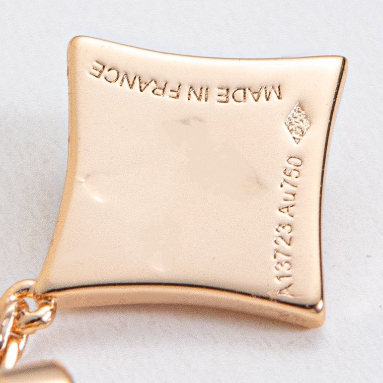 [Aurora]STAR DIAMONDS EARRINGS GOLD