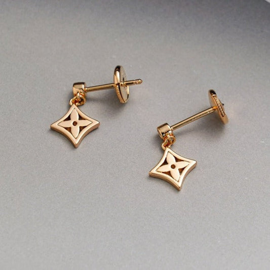 [AURORA]STAR EARRINGS GOLD