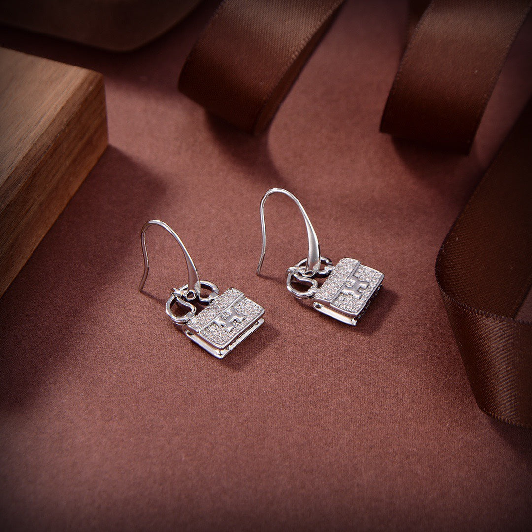 [Aurora]KELLY DIAMOND EARRINGS
