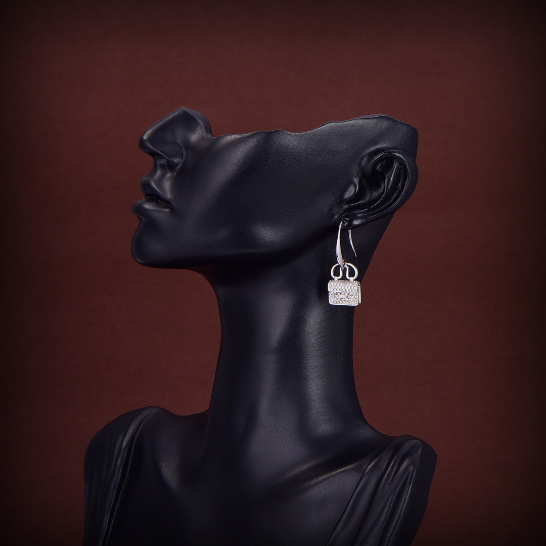 [Aurora]KELLY DIAMOND EARRINGS