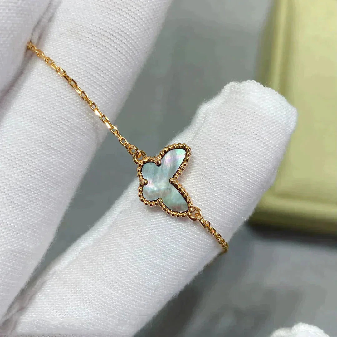 [AURORA]BUTTERFLY DARK MOP BUTTERFLY BRACELET