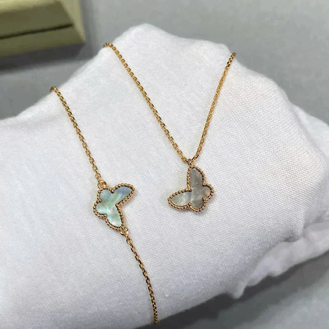 [AURORA]BUTTERFLY DARK MOP BUTTERFLY BRACELET