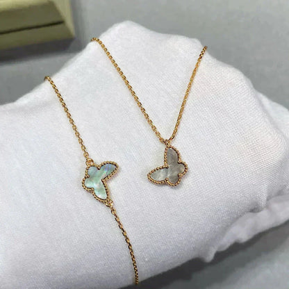 [AURORA]BUTTERFLY DARK MOP BUTTERFLY BRACELET