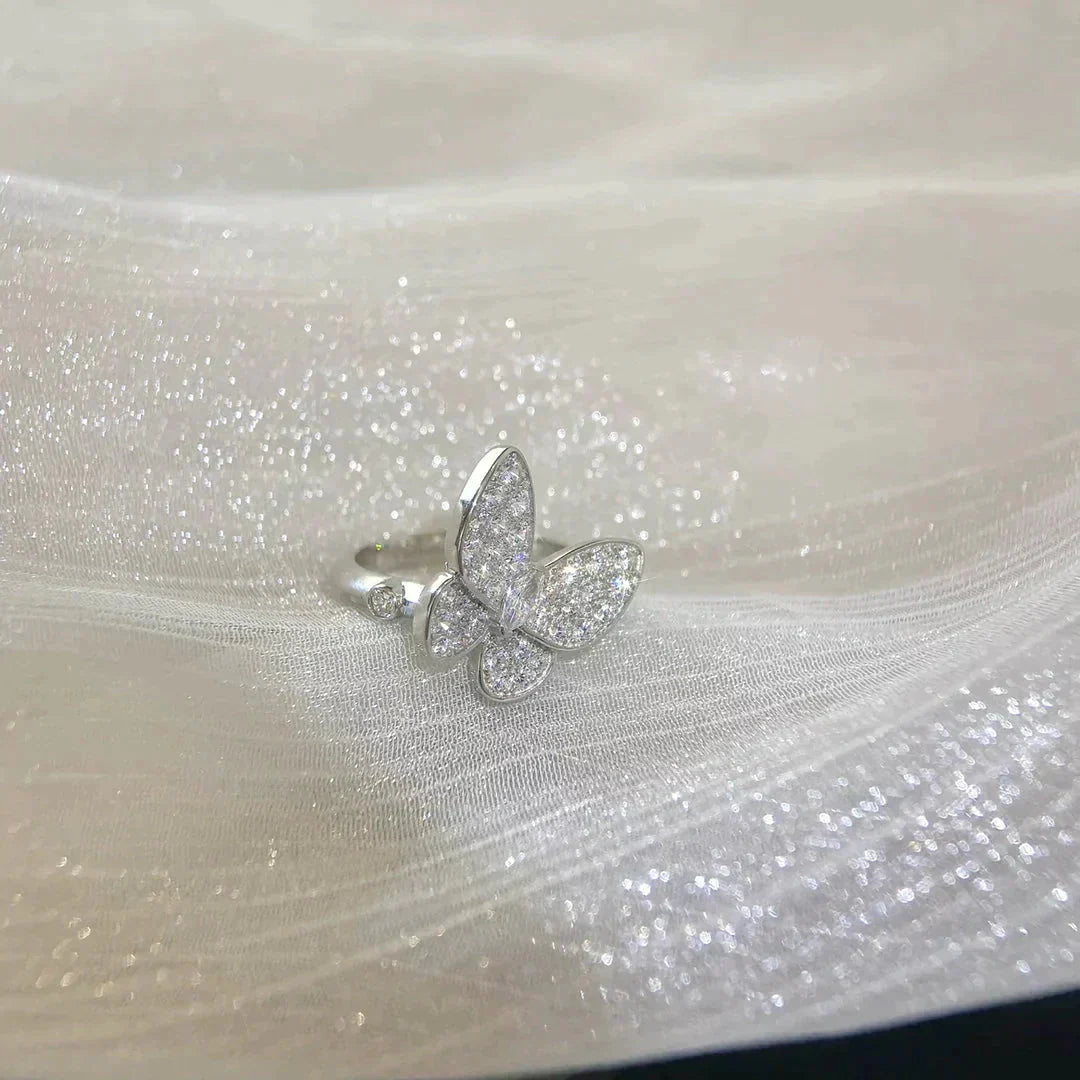 [Aurora]BUTTERFLY DIAMOND RING