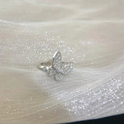 [Aurora]BUTTERFLY DIAMOND RING