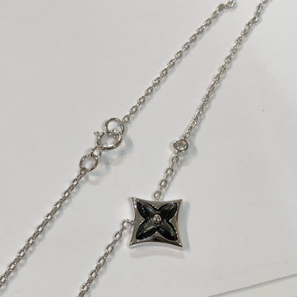 [Aurora]STAR BLACK MOP NECKLACE