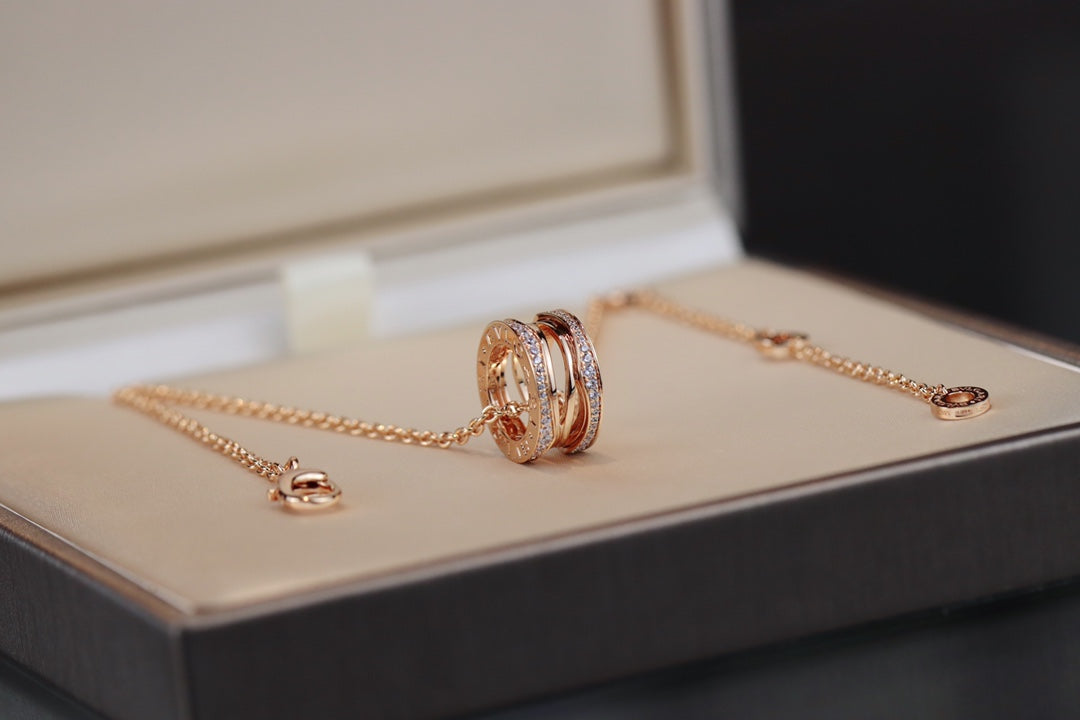 [Aurora]ZERO 1 PINK GOLD NECKLACE