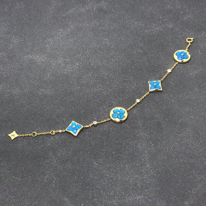 [Aurora]STAR AND SUN TURQUOISE 4 MOTIFS 3 DIAMONDS