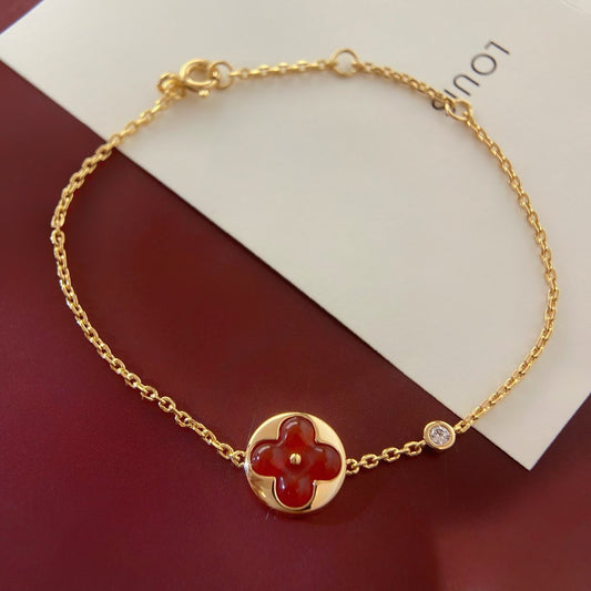 [Aurora]SUN PEDANT CARNELIAN BRACELET