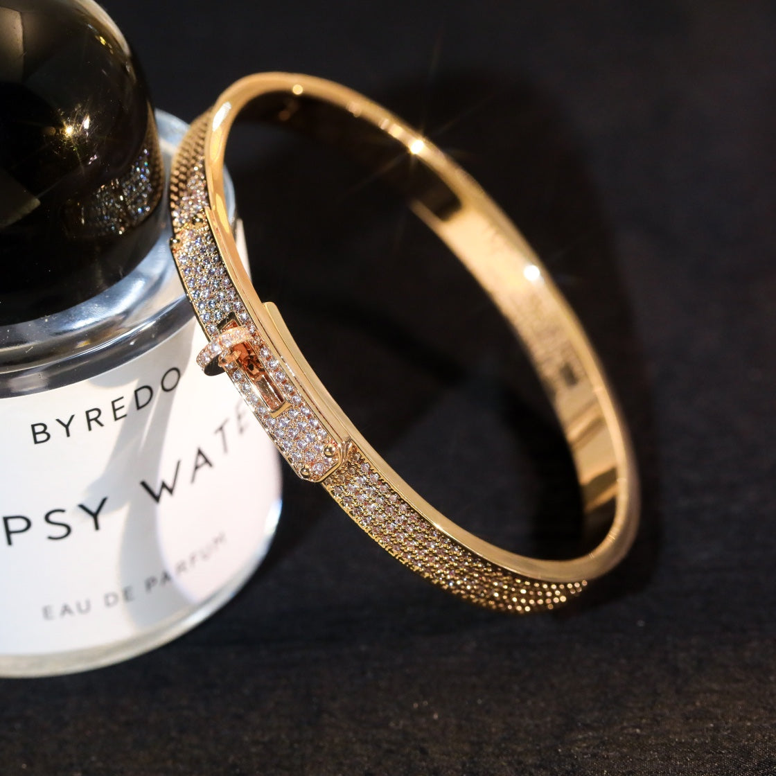 [Aurora]KELLY BRACELET DIAMOND PAVED