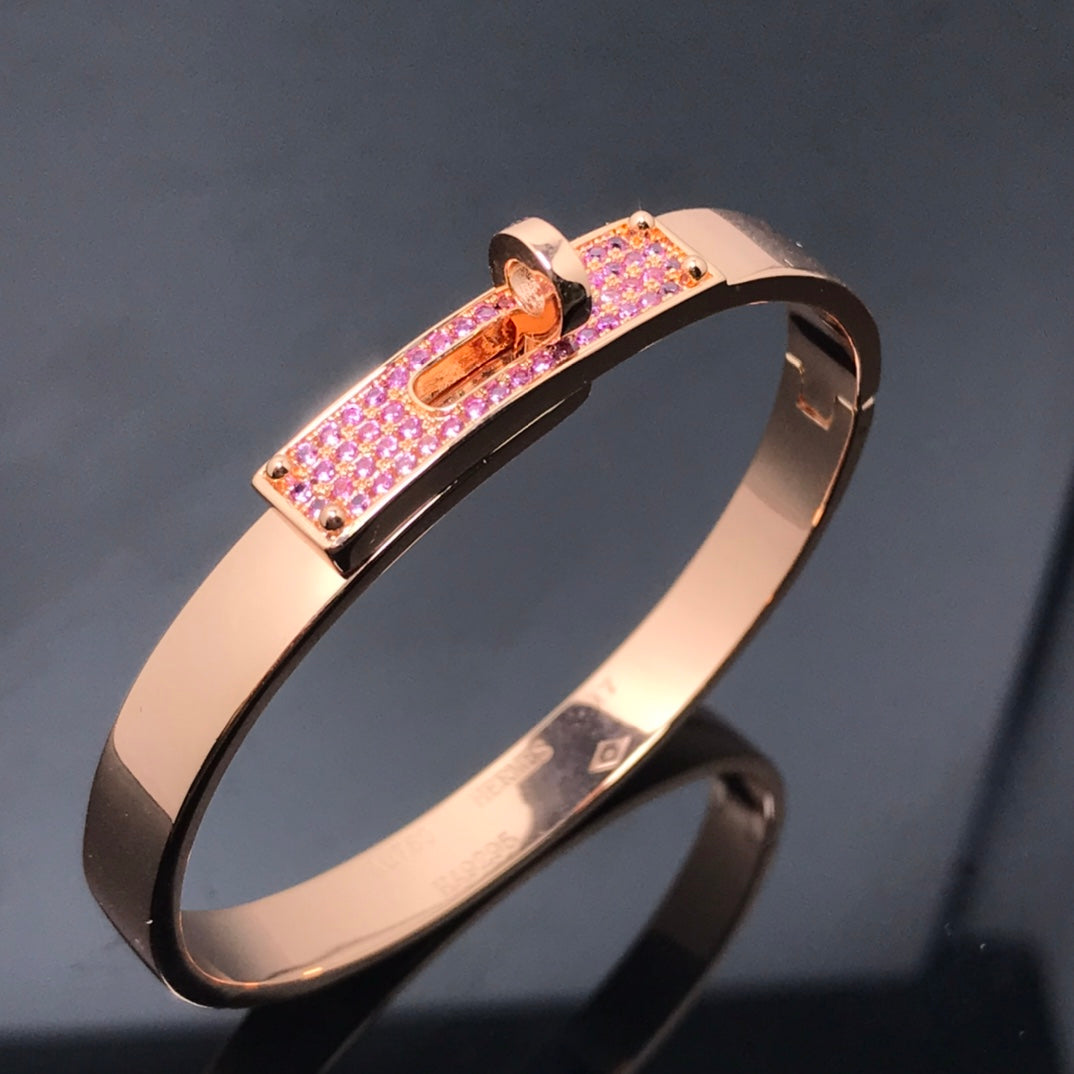 [AURORA]KELLY BRACELET PINK DIAMOND