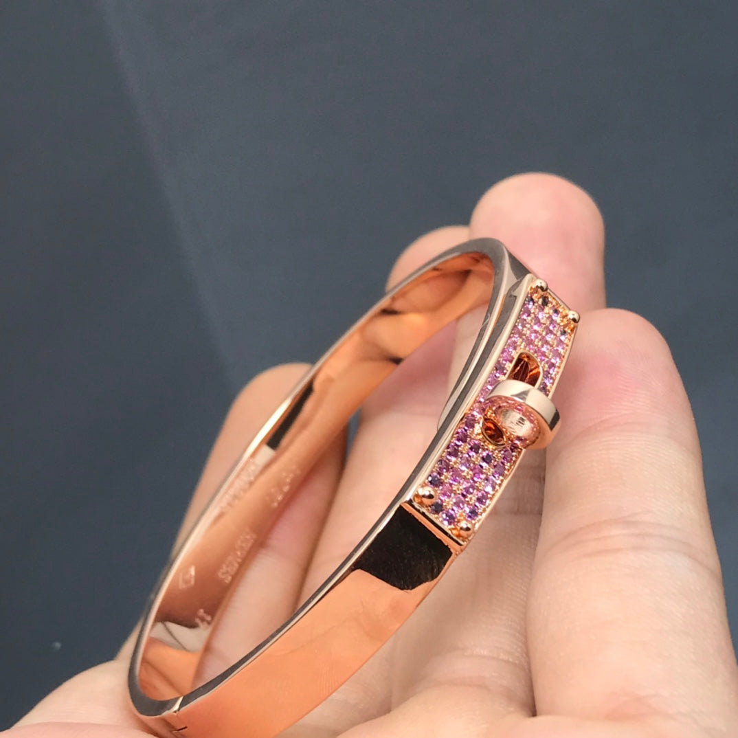 [AURORA]KELLY BRACELET PINK DIAMOND