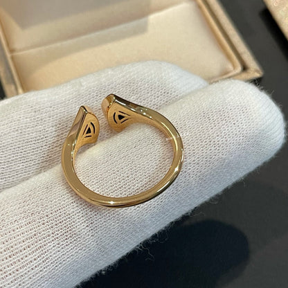 [AURORA]DREAM MALACHIT DIAMANT OFFENER RING