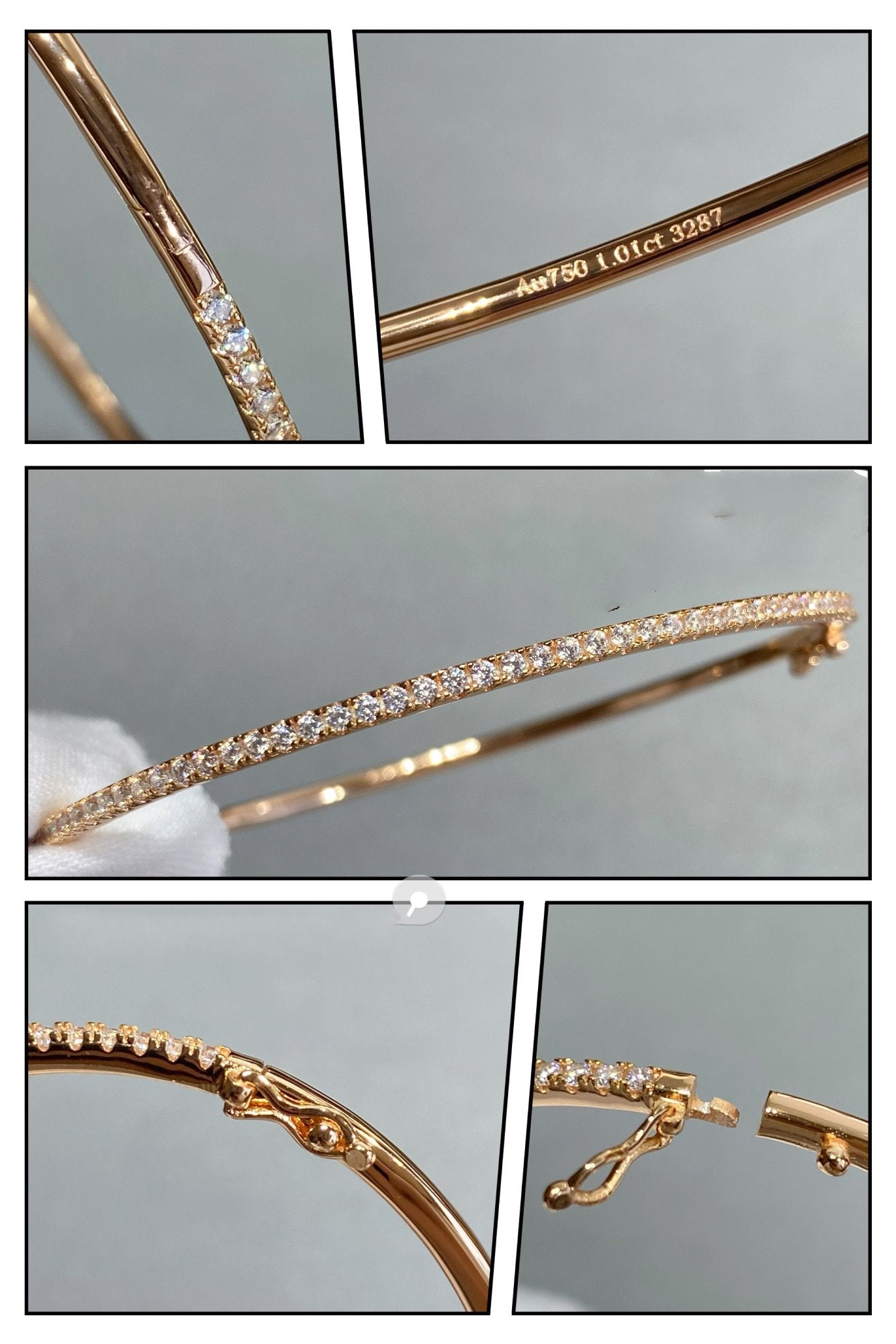 [Aurora]MINI DIAMOND TENNIS BRACELET