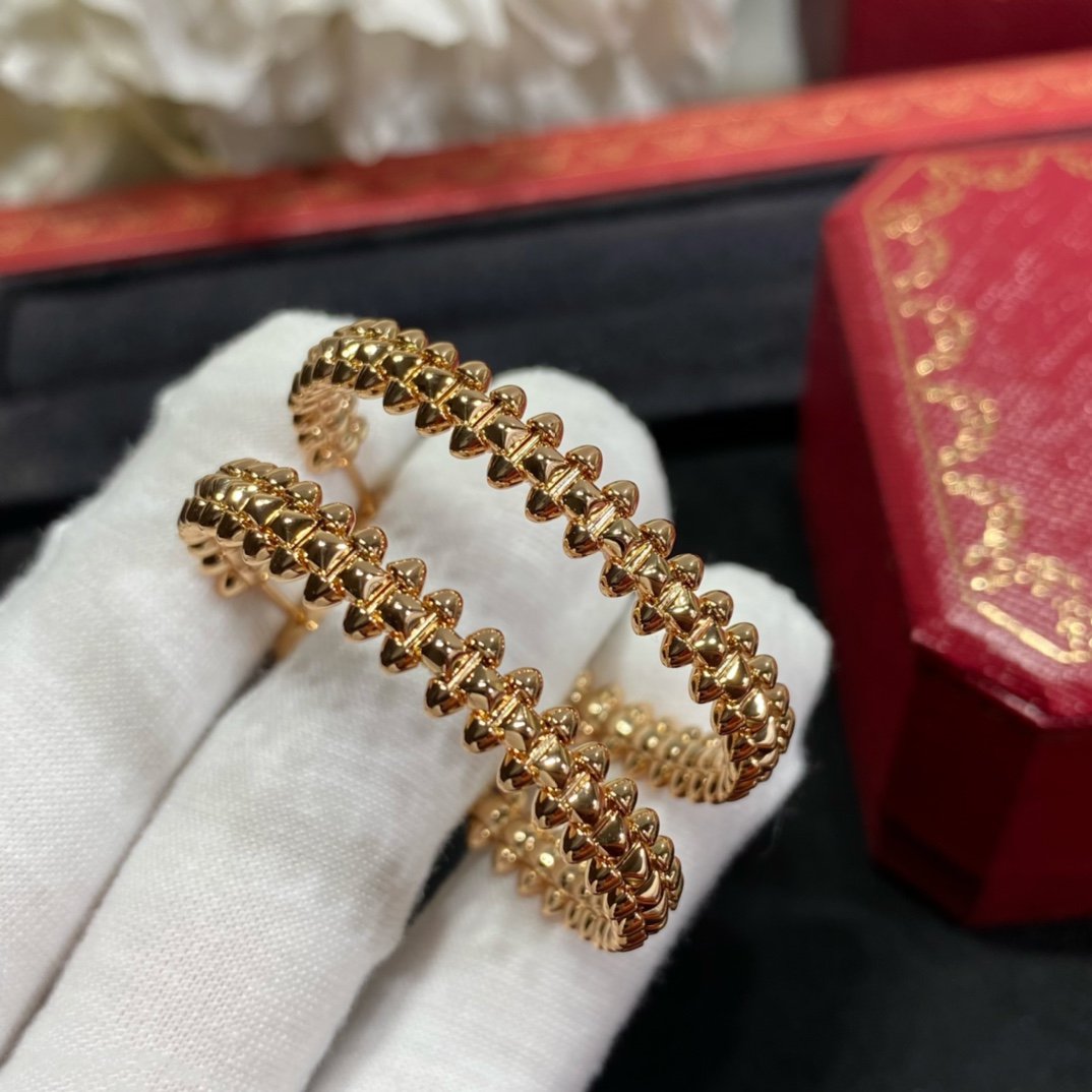[Aurora]CLASH LARGE HOOP EARRINGS