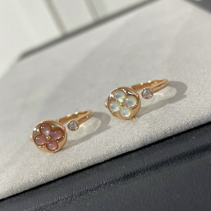 [Aurora]SUN 1 DIAMOND PINK MOP RING