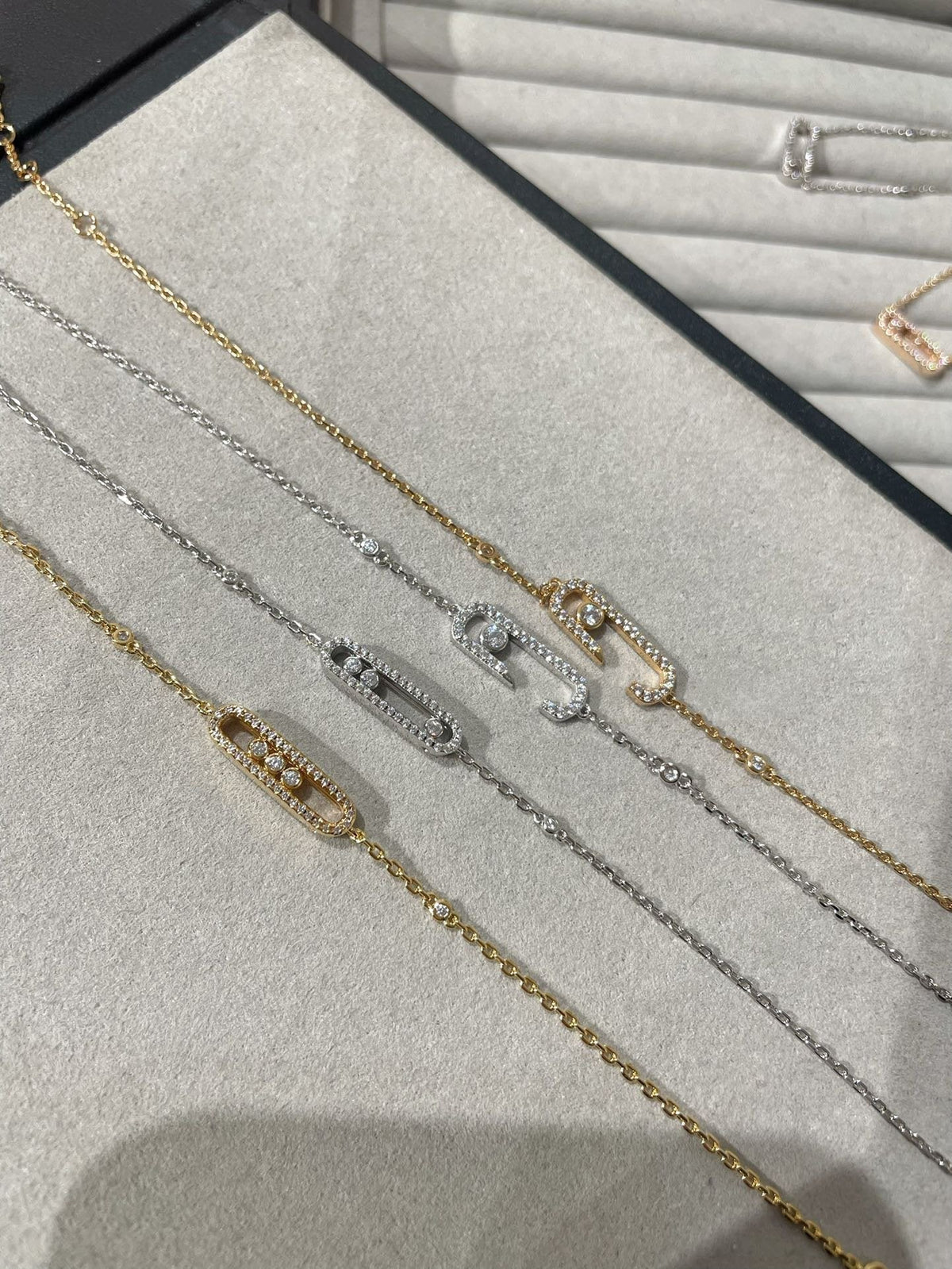 [AURORA]BABY MOVE DIAMOND BRACELET