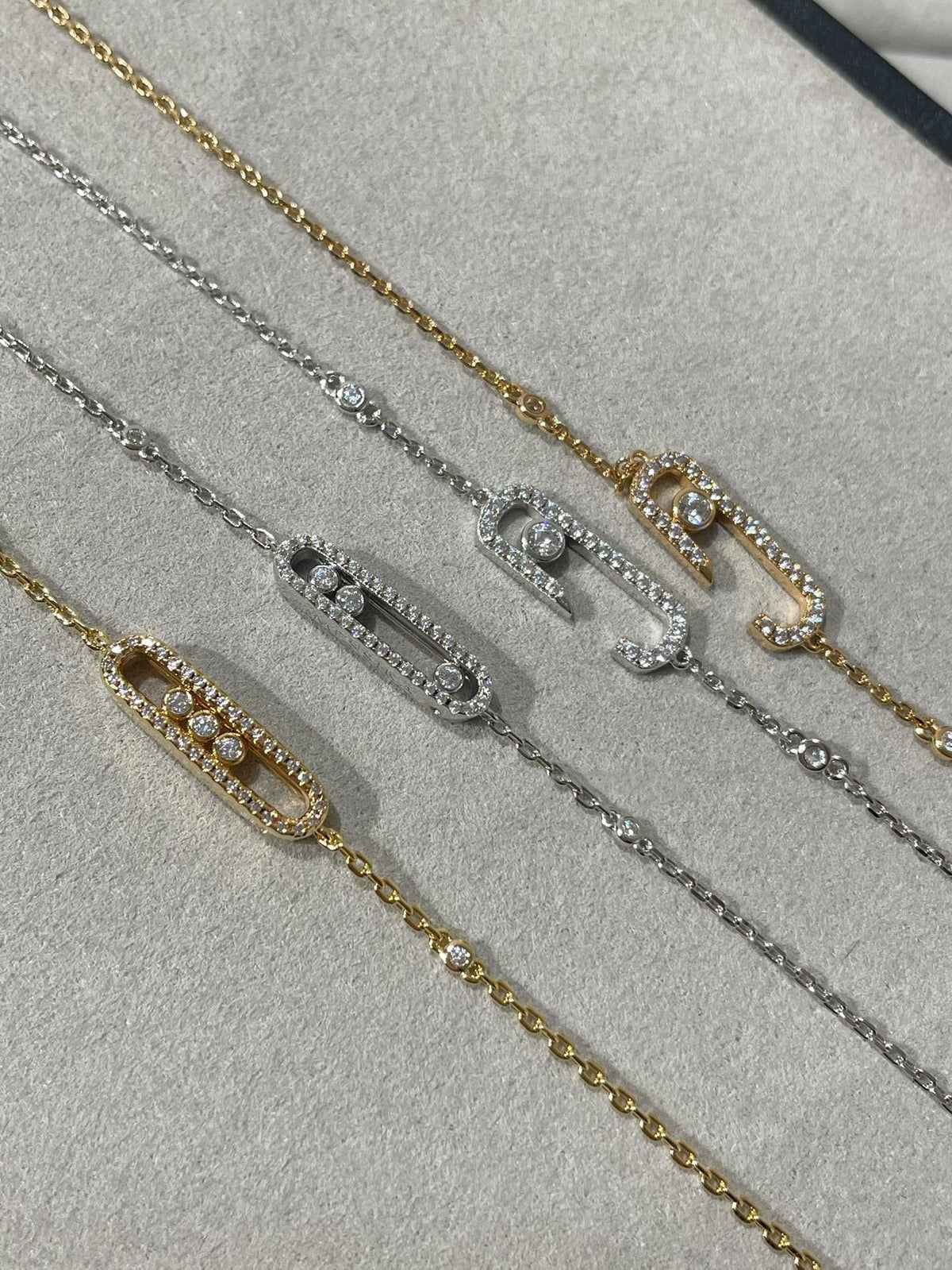 [AURORA]BABY MOVE DIAMOND BRACELET