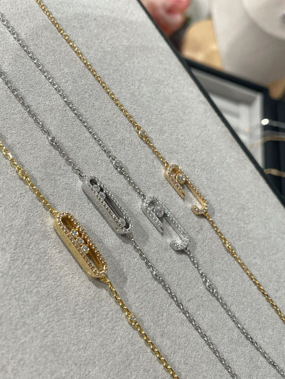 [AURORA]BABY MOVE DIAMOND BRACELET