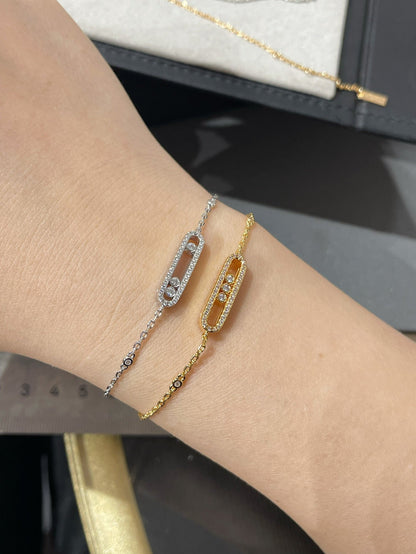 [AURORA]BABY MOVE DIAMOND BRACELET