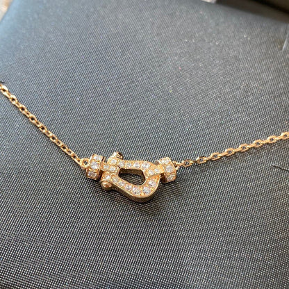 [Aurora]FORCE 10 DIAMOND PINK GOLD NECKLACE MINI MODEL