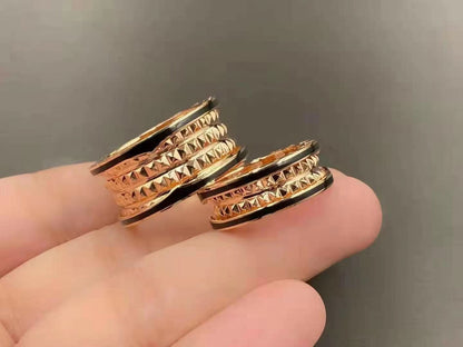 [AURORA]ZERO 1 ROCK SCHWARZE KERAMIK ROSA GOLD GROSSES MODELL