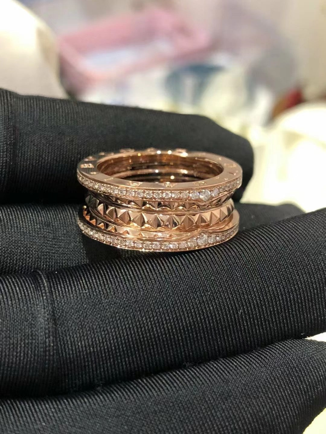 [AURORA]ZERO 1 ROCK DIAMOND ROTGOLD