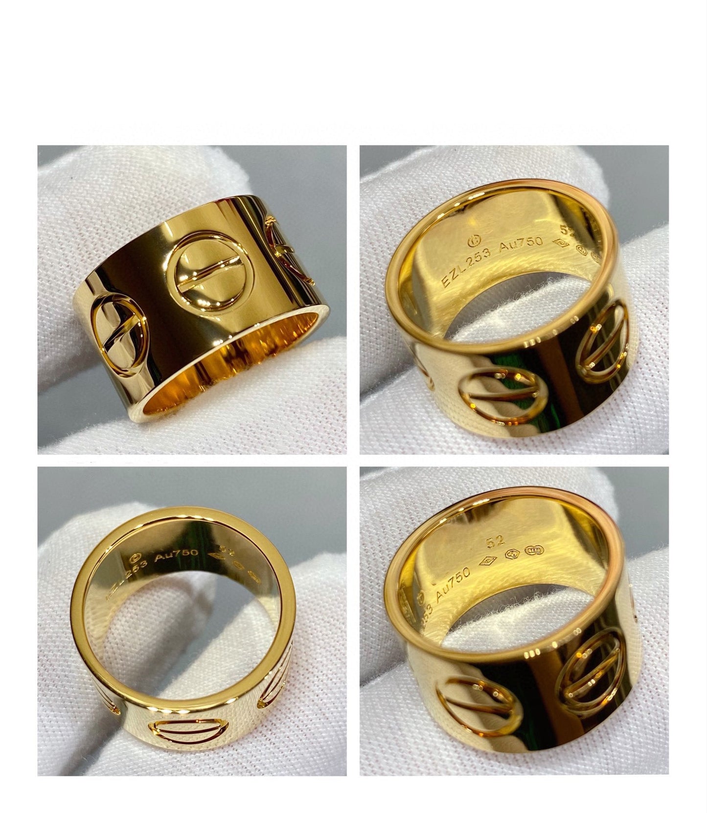 [Aurora]LOVE 11MM LARGE RING