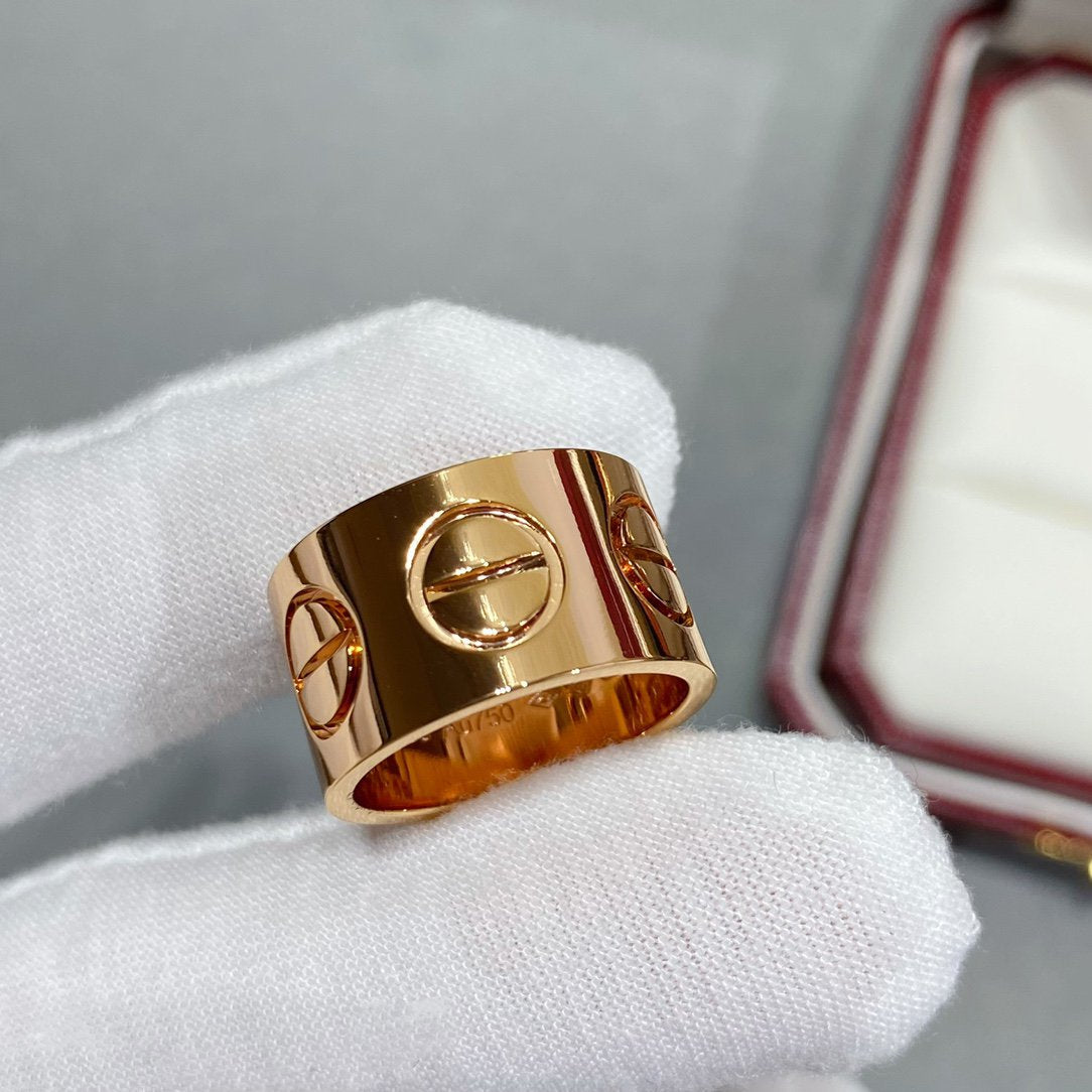[Aurora]LOVE 11MM LARGE RING