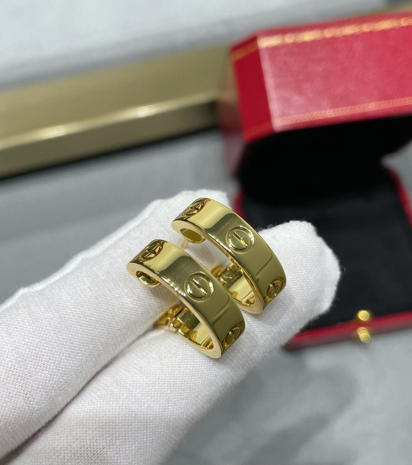 [Aurora]LOVE 5.5MM EARRINGS