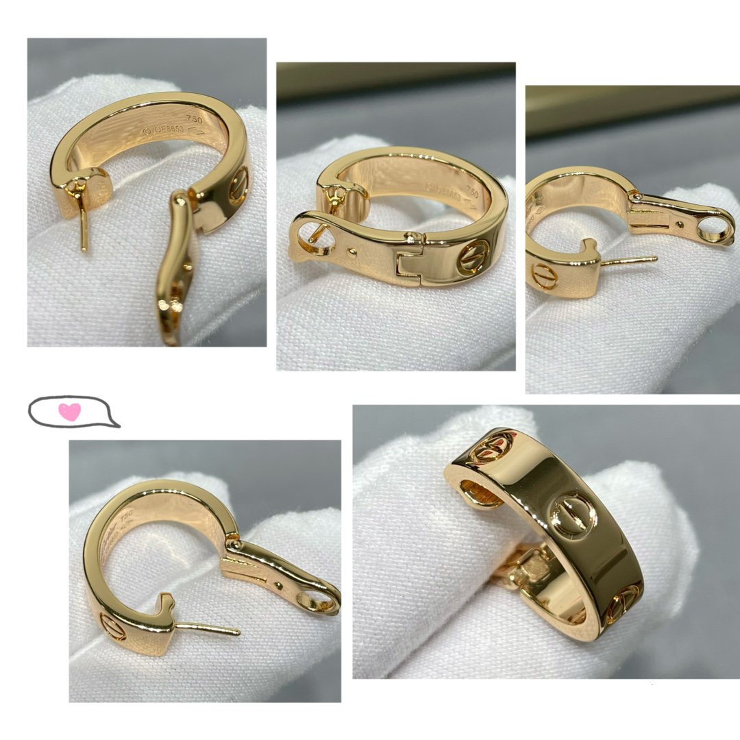 [AURORA]LOVE 5,5MM OHRRINGE