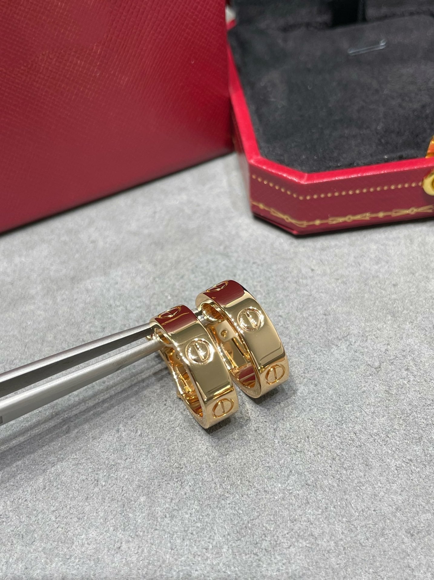 [AURORA]LOVE 5,5MM OHRRINGE