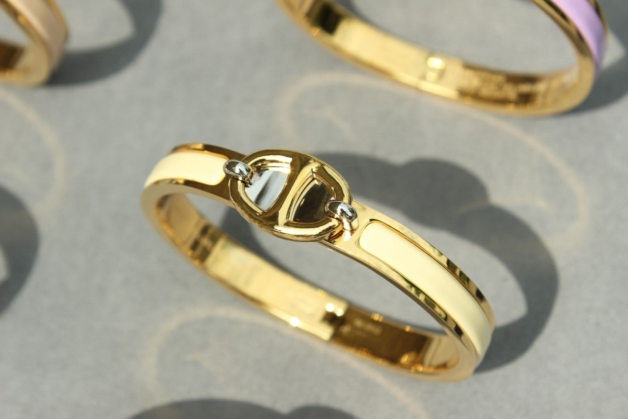 [AURORA]CLIC CHAINE GOLD BRACELET