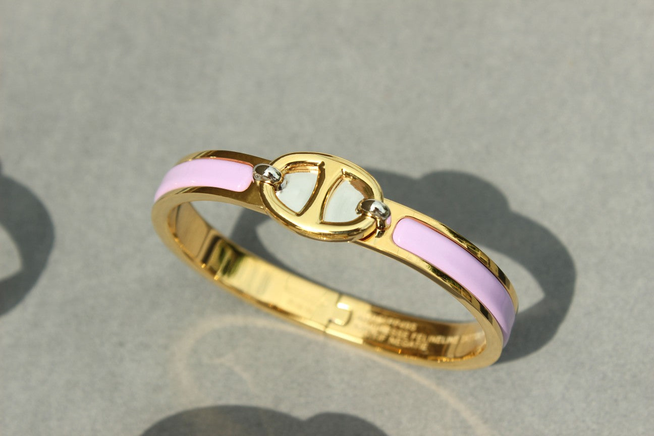 [AURORA]CLIC CHAINE GOLD BRACELET