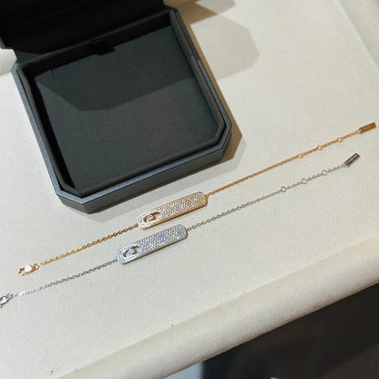 [AURORA]MOVE CLASSIQUE DIAMOND PAVED BRACELET