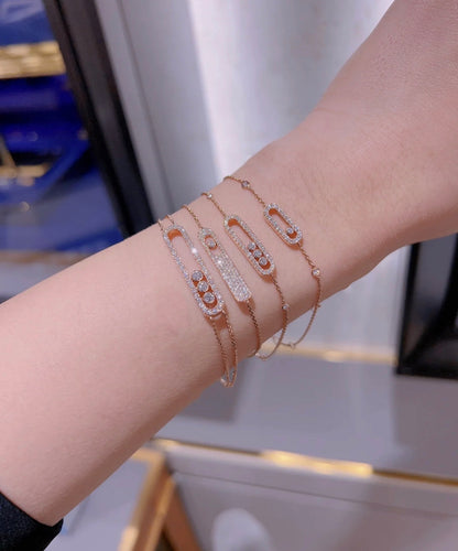 [AURORA]MOVE CLASSIQUE DIAMOND PAVED BRACELET
