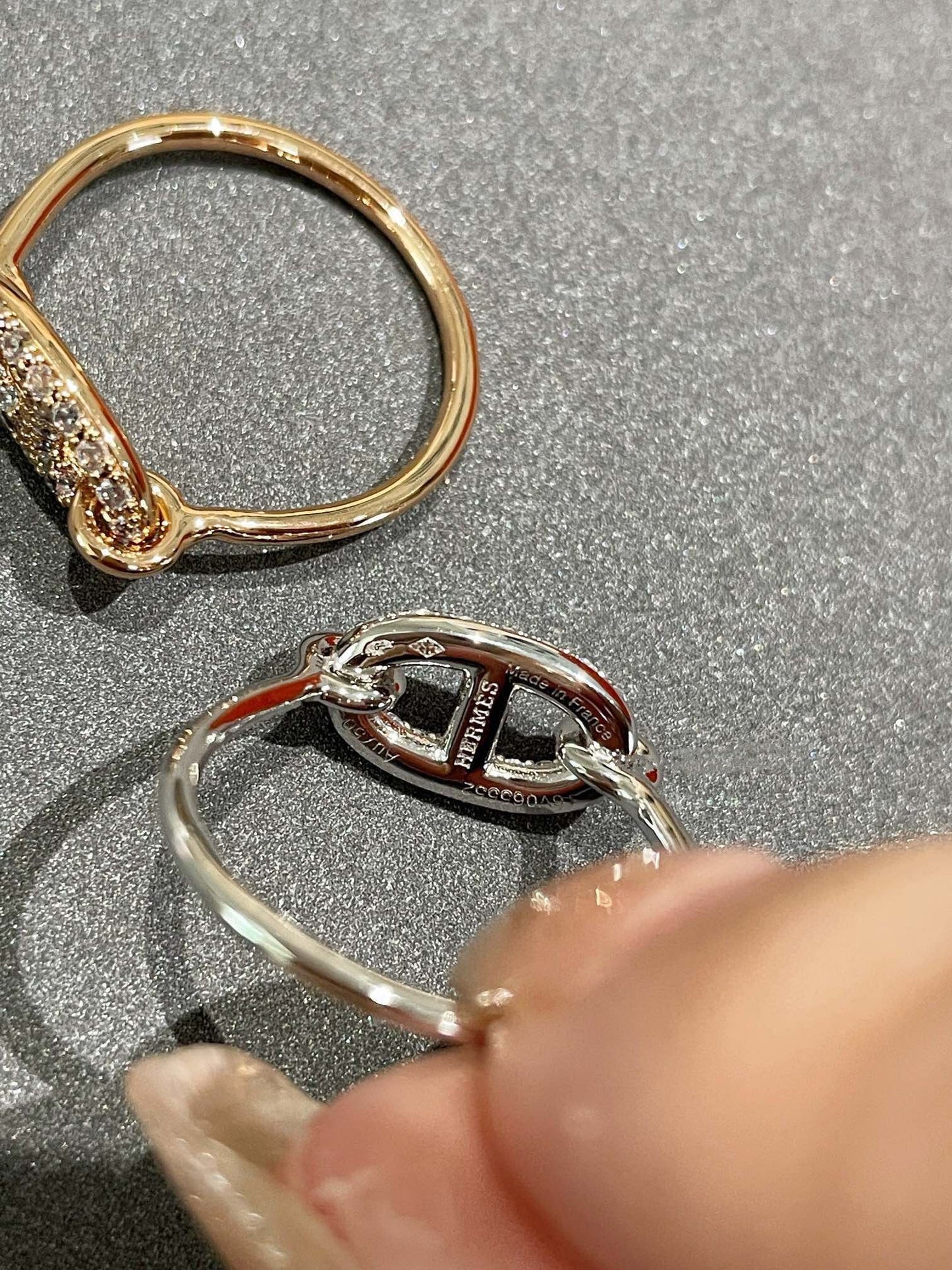 [AURORA]RONDE SMALL DIAMOND RING